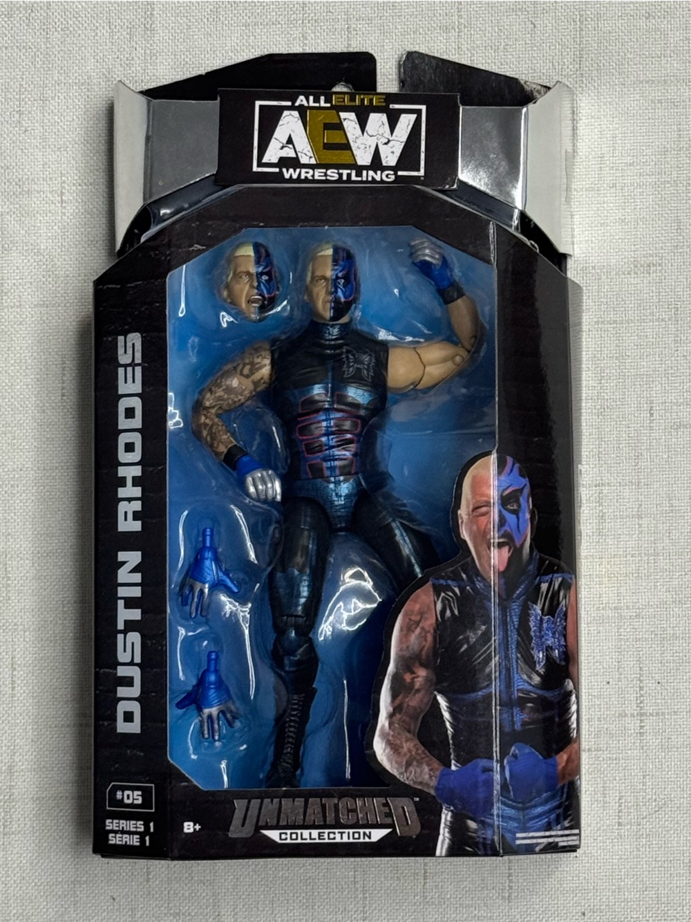 2021 AEW Jazwares Unmatched Collection Series 1 #05 Dustin Rhodes
